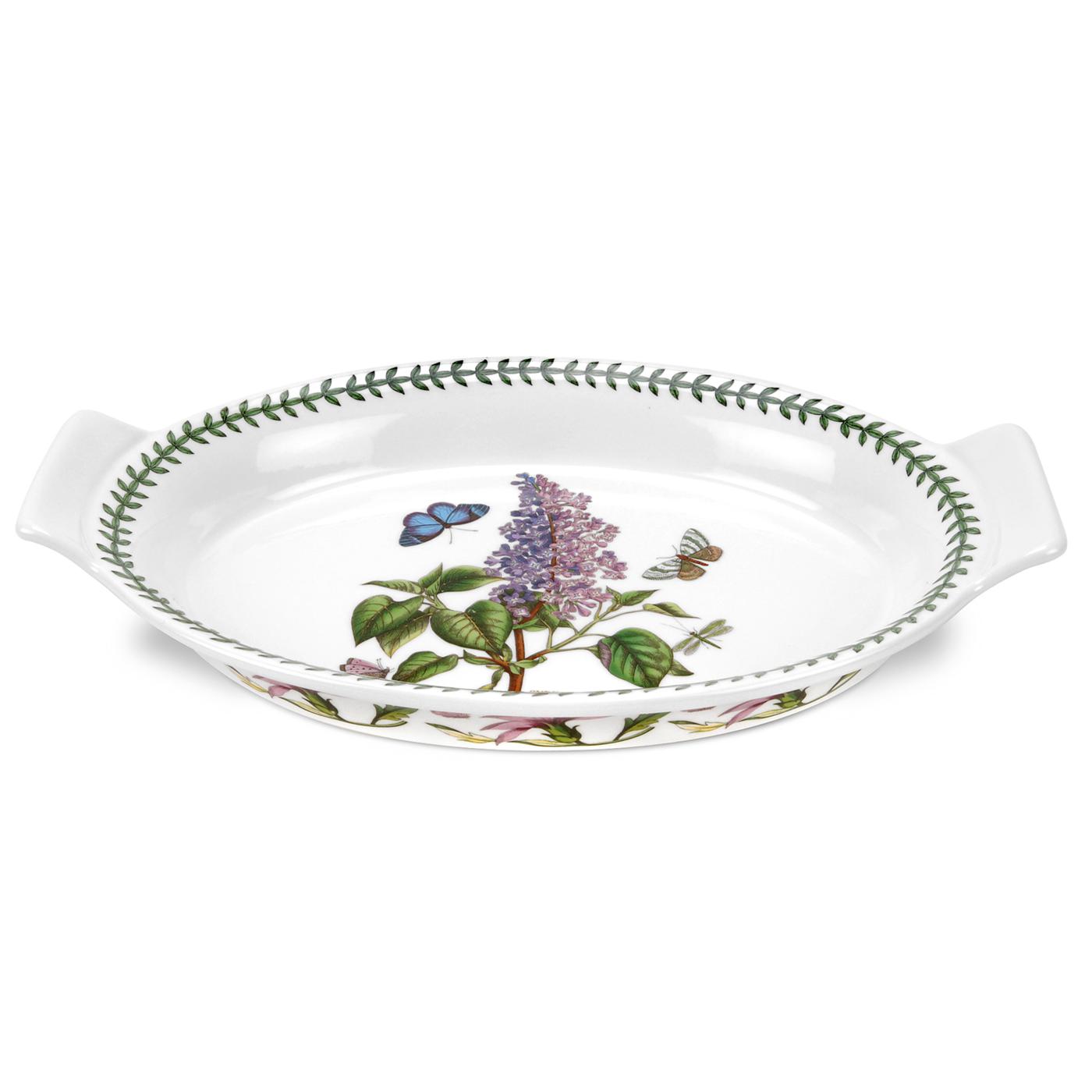 Botanic Garden Oval Gratin Dish, Lilac image number null