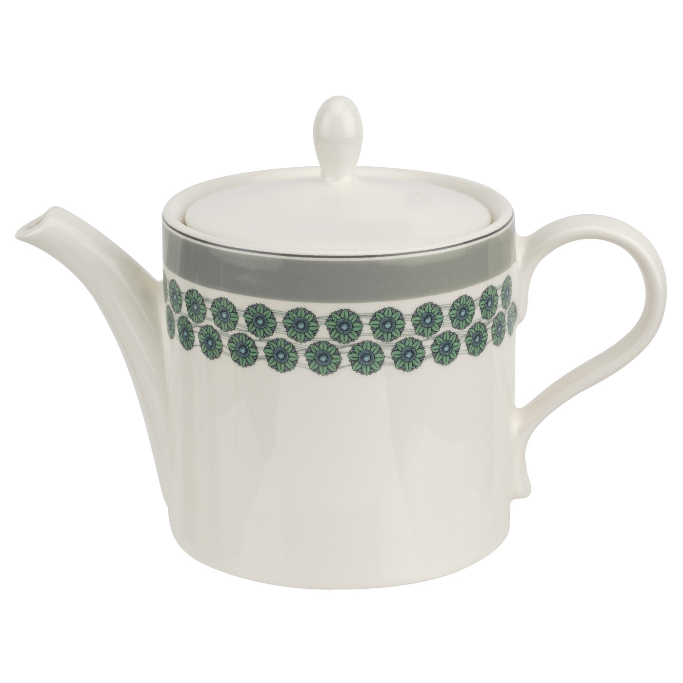 Westerly Grey Teapot 2 Pint image number null
