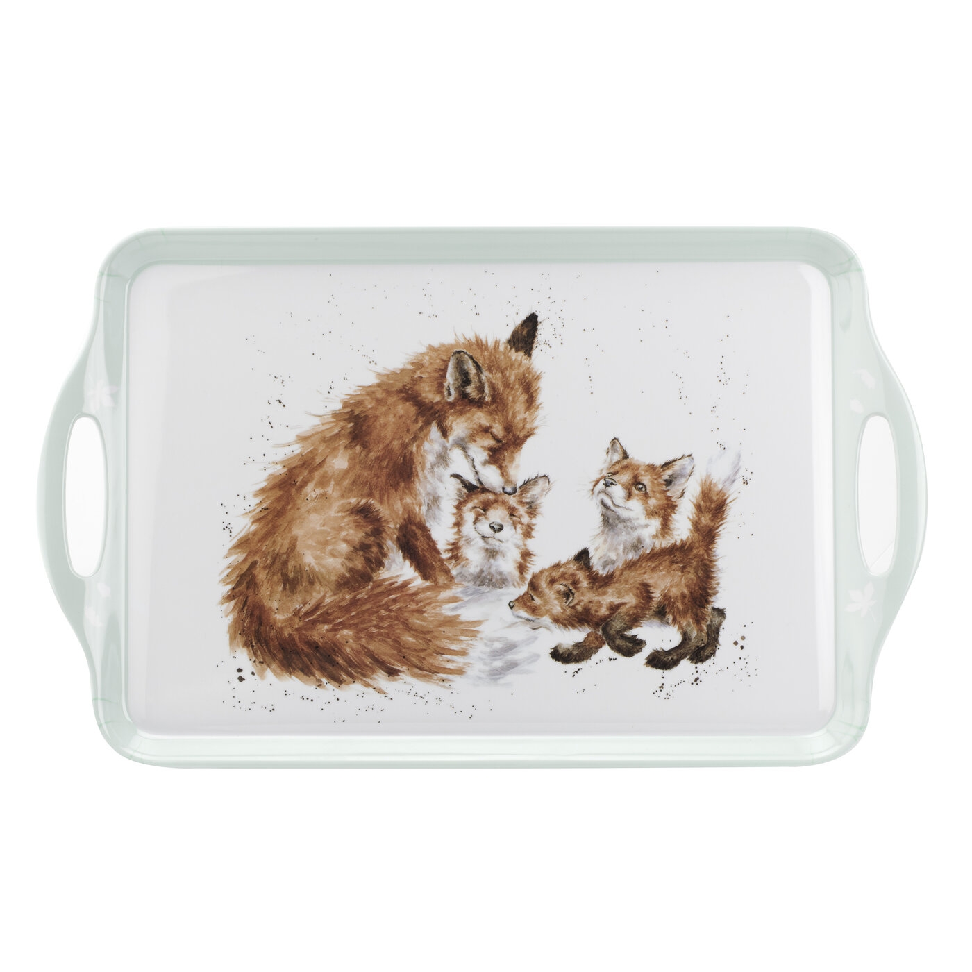 Wrendale Designs Large Fox Melamine Tray image number null
