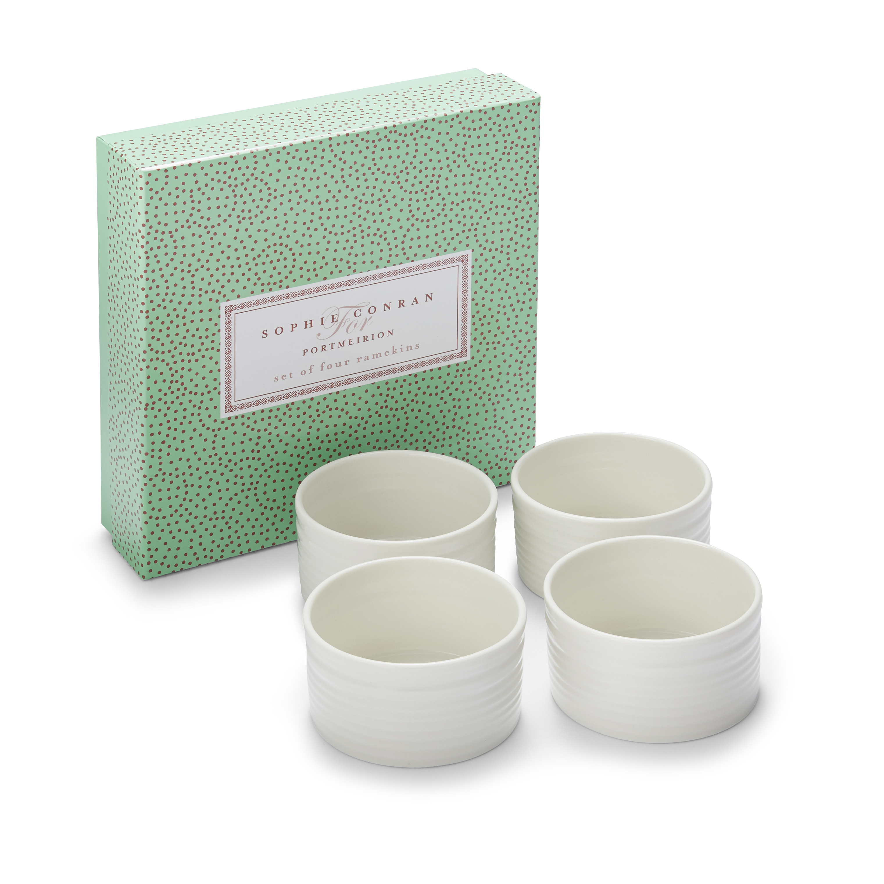 Sophie Conran Set of 4 Small Ramekins, White image number null