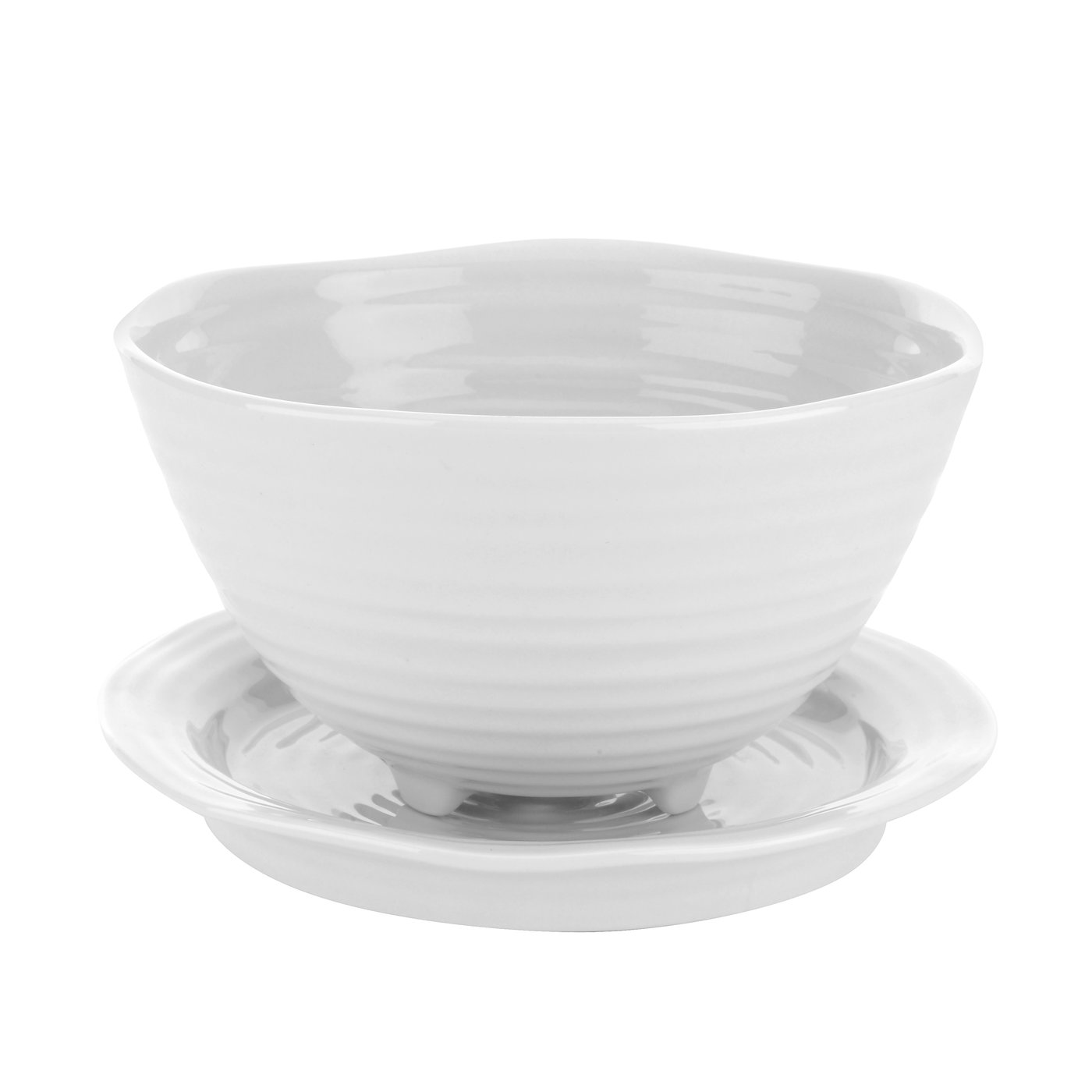 Sophie Conran White Berry Bowl & Stand image number null