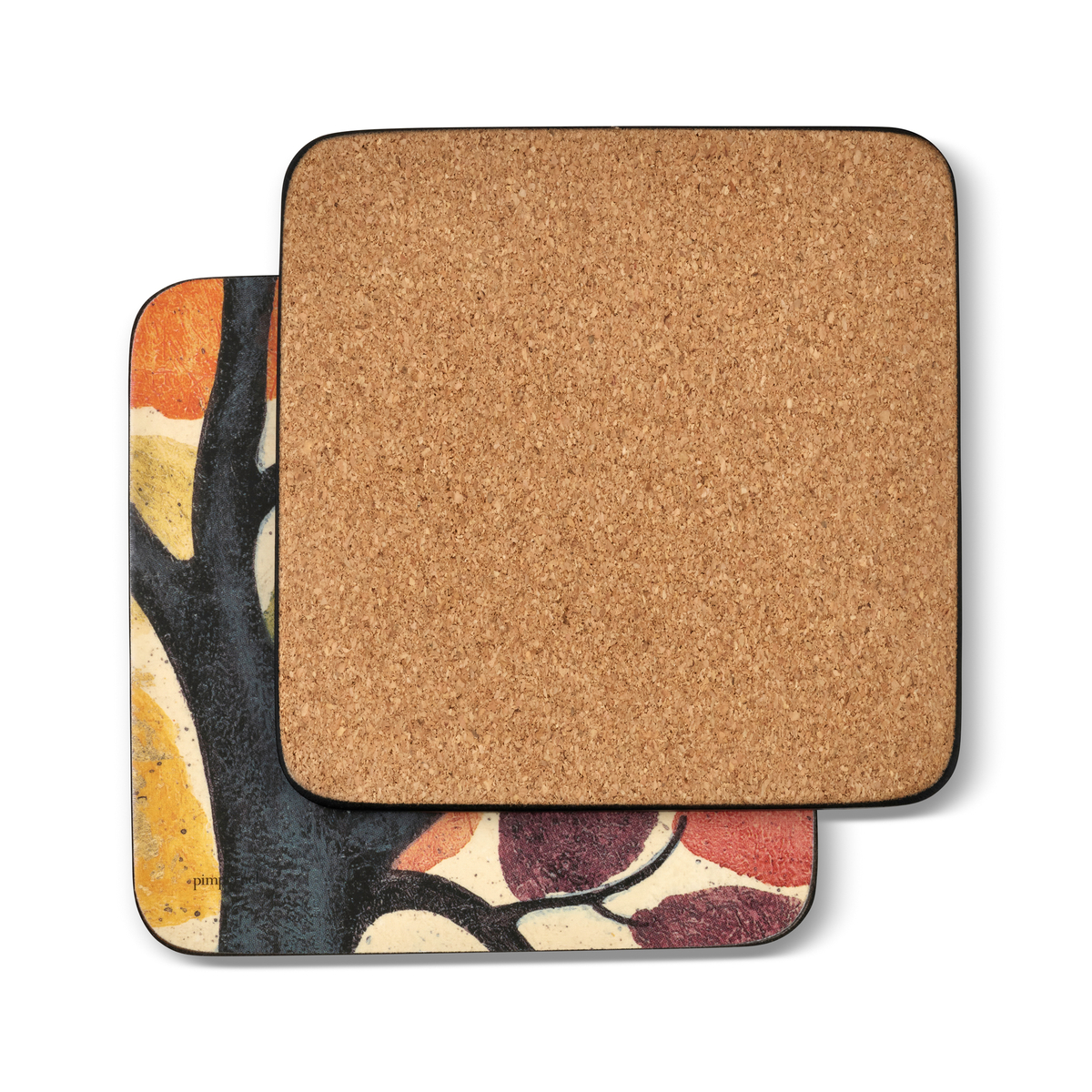 Dancing Branches Set of 6 Coasters image number null