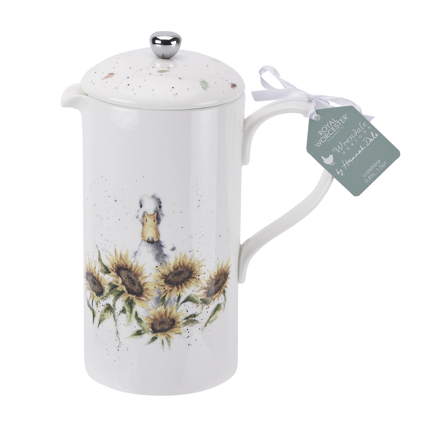 Royal Worcester Wrendale Designs Duck Cafetiere image number null
