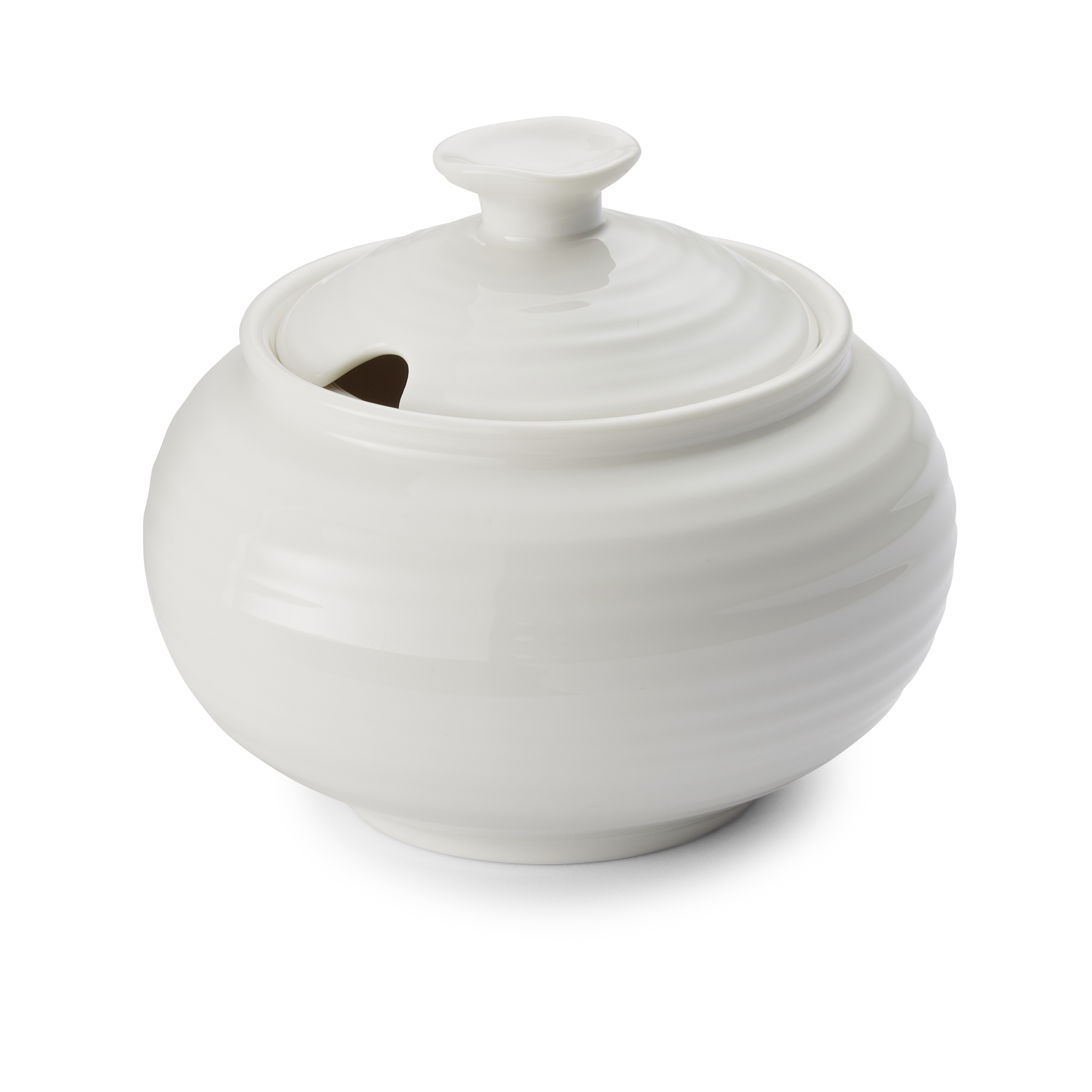 Sophie Conran Covered Sugar Bowl, White image number null