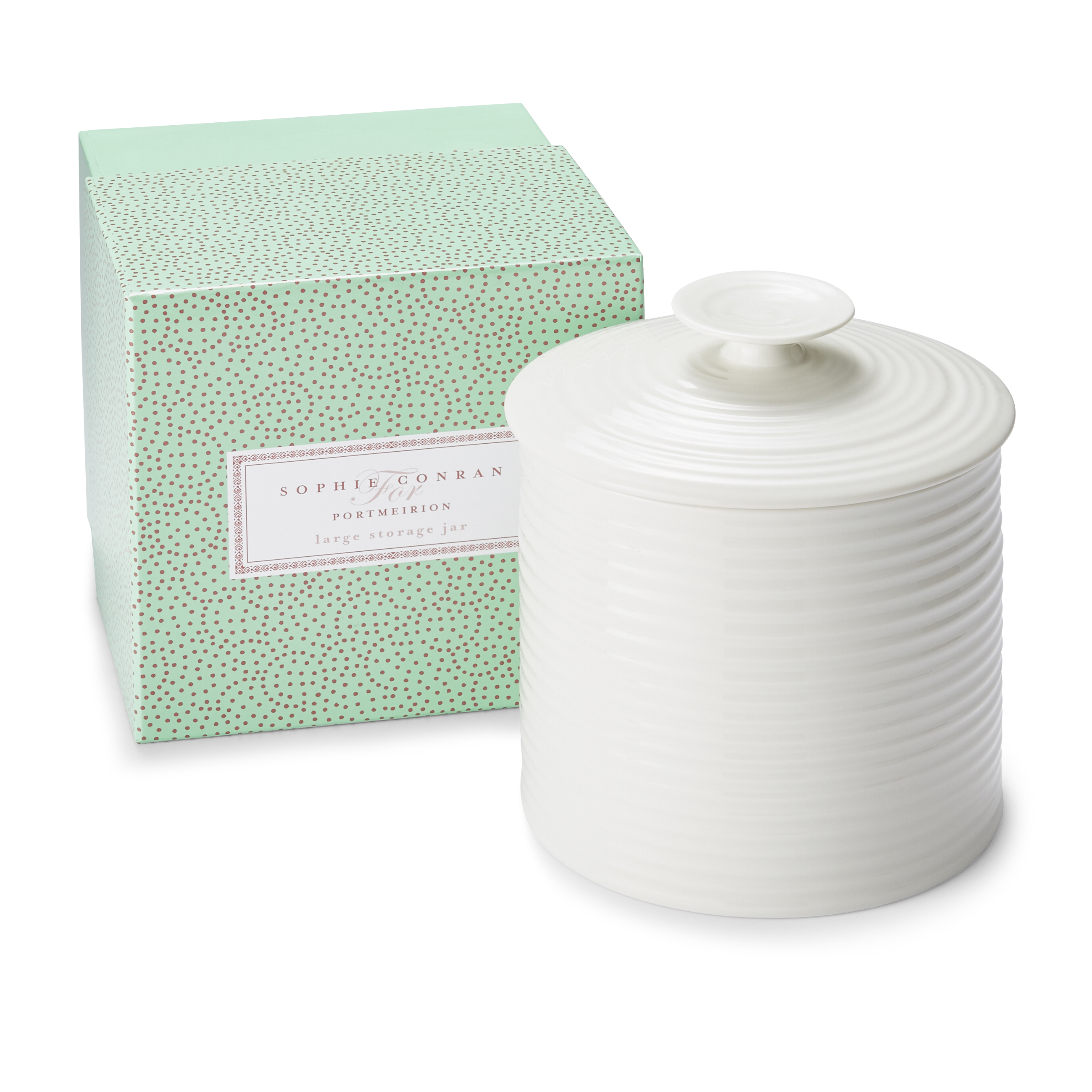 Sophie Conran White Large Canister image number null