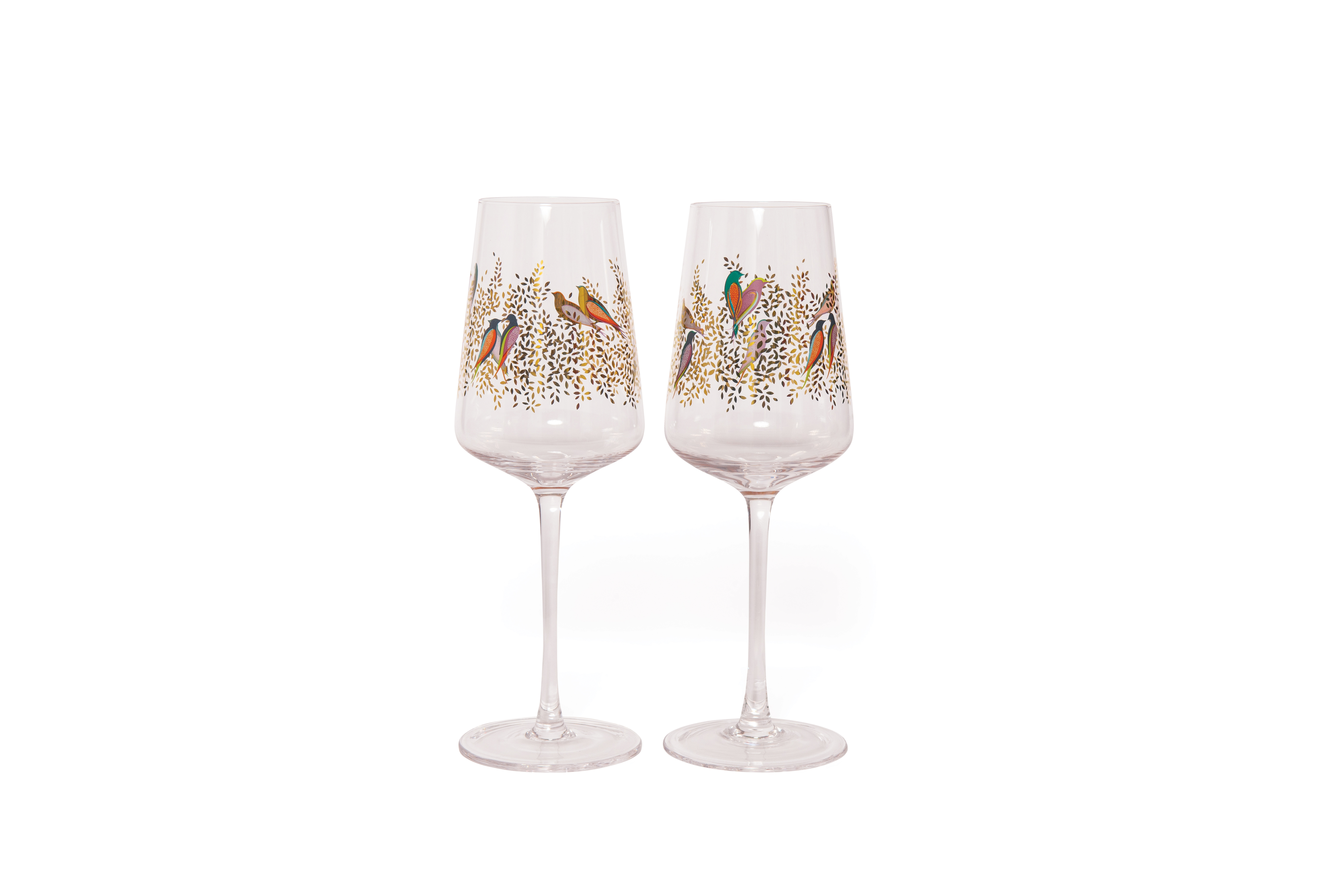 Sara Miller Chelsea Set of 2 Wine Glasses image number null