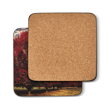 Crimson Trees Coaster Set of 6 Crimson Trees Coaster Set of 6