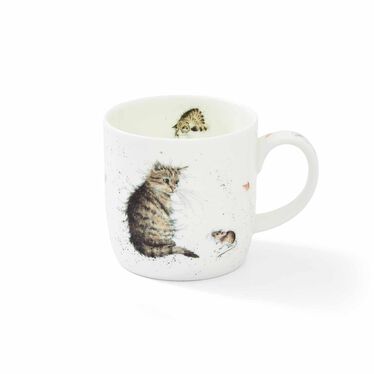 Wrendale Designs Cat And Mouse Mug  (Cat)