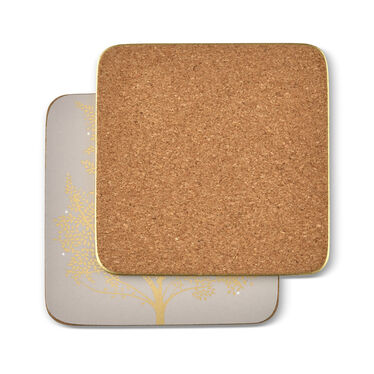 Sara Miller Chelsea Set of 6 Coasters, Grey Sara Miller Chelsea Set of 6 Coasters, Grey