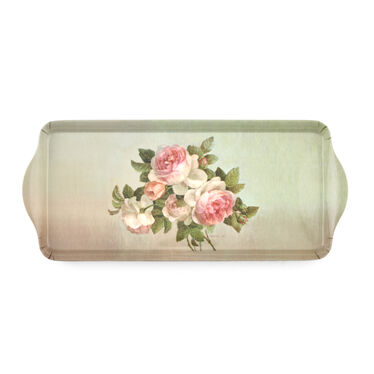 Antique Rose Sandwich Tray