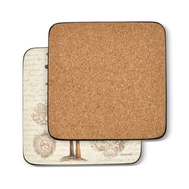 Vintage Palm Study Set of 6 Coasters