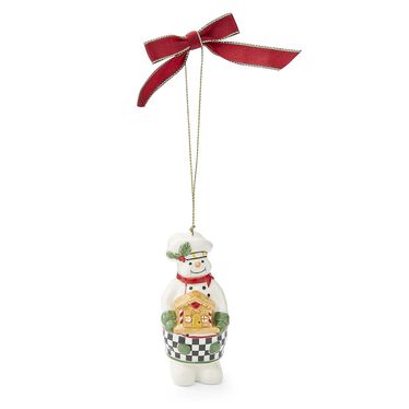 Christmas Tree Snowman Baker Ornament Christmas Tree Snowman Baker Ornament