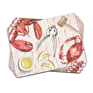 Summer Feast Placemats Set of 4
