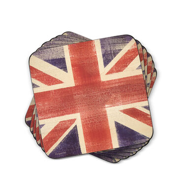Union Jack Coasters Set of 6