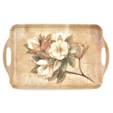 Sugar Magnolia Large Melamine Tray