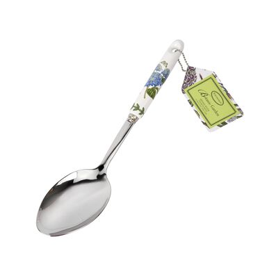 Botanic Garden Serving Spoon, Hydrangea