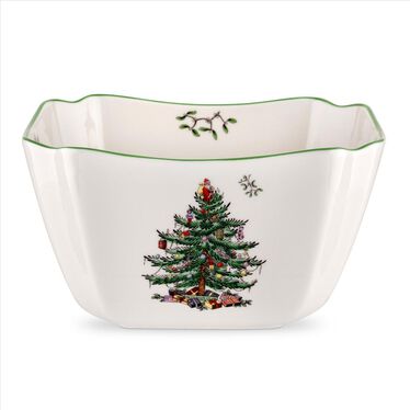 Christmas Tree Small Square Bowl Christmas Tree Small Square Bowl