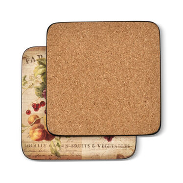 Abundant Fall Set of 6 Coasters