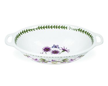 Botanic Garden Oval Handled Bowl 15 inch Botanic Garden Oval Handled Bowl 15 inch