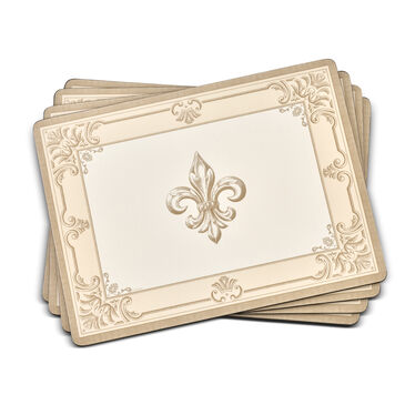 Fleur de Lys Placemats Set of 4 Fleur de Lys Placemats Set of 4