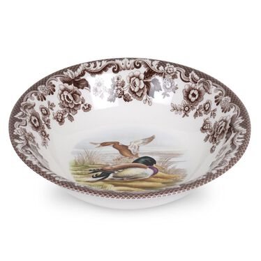 Woodland Ascot Cereal Bowl 8 Inch, Mallard Woodland Ascot Cereal Bowl 8 Inch, Mallard