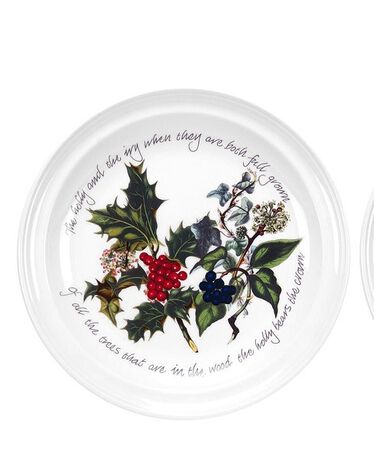 The Holly and The Ivy Salad Plate (Single)