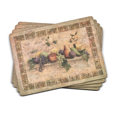 Tuscan Palette Placemats Set of 4 Tuscan Palette Placemats Set of 4