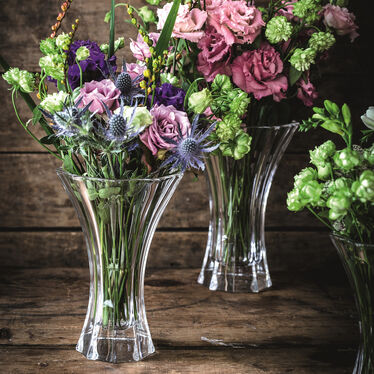 Saphir Medium Glass Vase