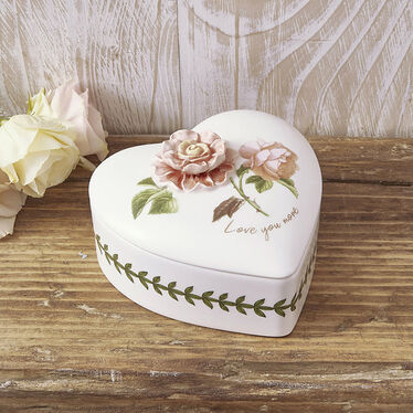 Botanic Garden Sentiments Heart Box