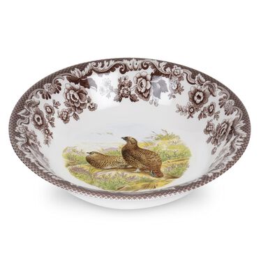 Woodland Ascot Cereal Bowl 8 Inch (Red Grouse) Woodland Ascot Cereal Bowl 8 Inch (Red Grouse)