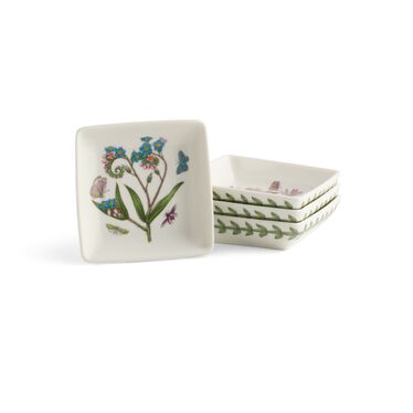 Botanic Garden Square Dipping Dishes Set of 4