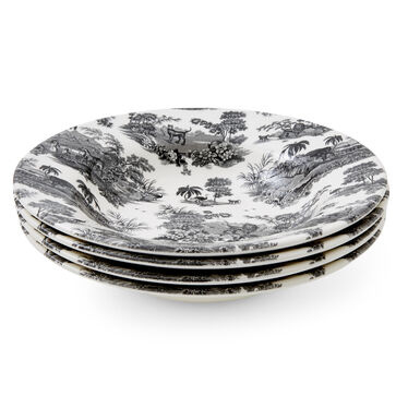 Zoological Gardens Set of Pasta Bowls Zoological Gardens Set of Pasta Bowls