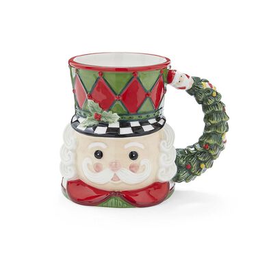 Christmas Tree Nutcracker Toby Mug
