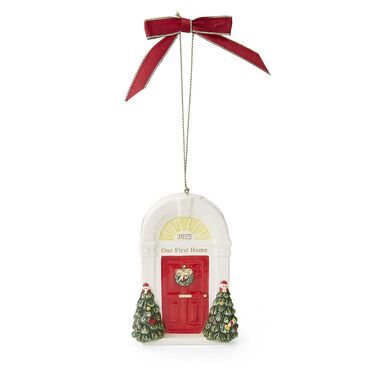 Christmas Tree First Home Door Ornament