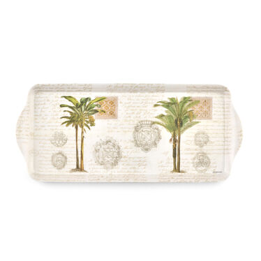 Vintage Palm Study Sandwich Tray