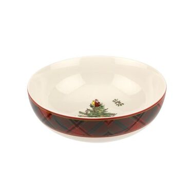Christmas Tree Tartan 6.5 Inch Bowl Christmas Tree Tartan 6.5 Inch Bowl