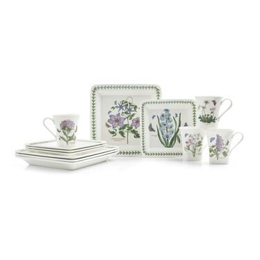 Botanic Garden Square 12 Piece Dinner Set Botanic Garden Square 12 Piece Dinner Set