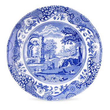 Blue Italian Set of 4 Tea Plates Blue Italian Set of 4 Tea Plates