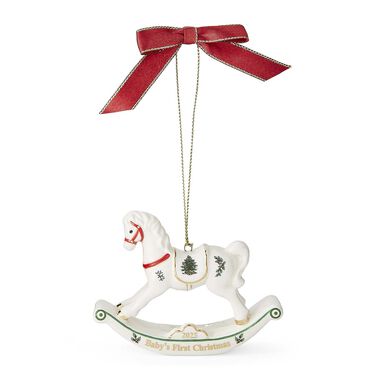 Christmas Tree Baby's 1st  Horse Ornament Christmas Tree Baby's 1st  Horse Ornament