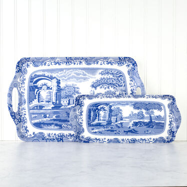 Blue Italian Large Tray
