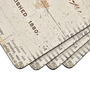 On the Farm Large Placemats Set of 4