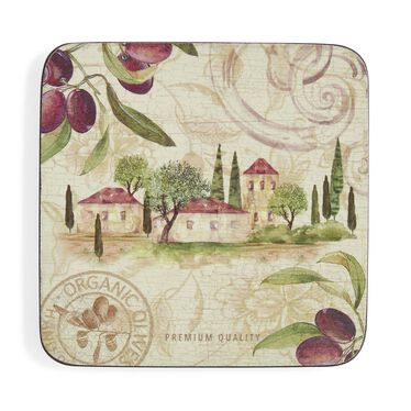 Olive Orchard Set of 6 Coasters