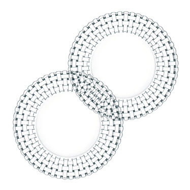 Bossa Nova Large Plates Set of 2