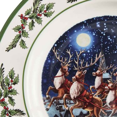 Christmas Tree 2025 Annual 10" Santa Plate