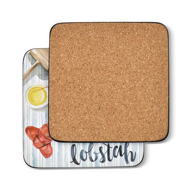 Summer Feast Coasters Set of 6