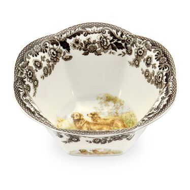 Woodland Nut Bowl 6 Inch, Golden Retriever