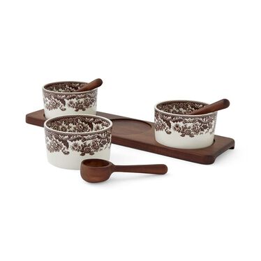 Woodland 7 Piece Condiment Set