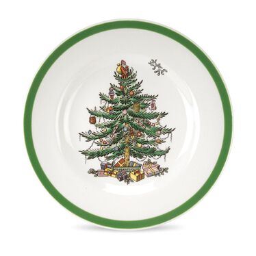 Christmas Tree Side Plate 6 inch Set of 4