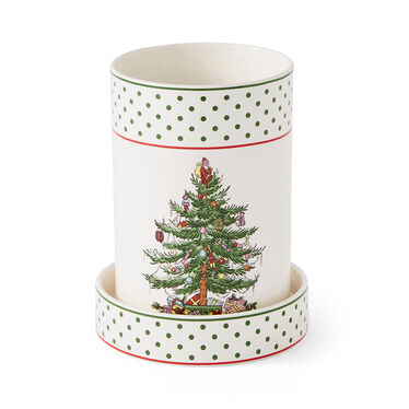 Christmas Tree Polka Dot Wine Chiller Set Christmas Tree Polka Dot Wine Chiller Set