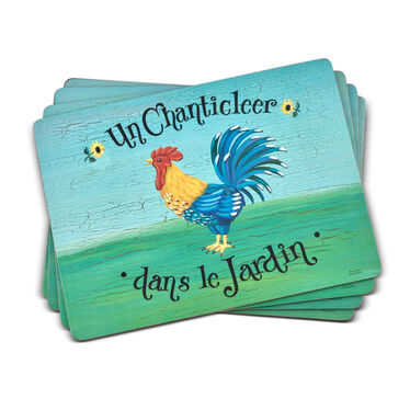 Dans Le Jardin Set of 4 Placemats